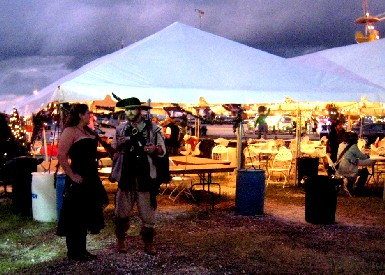 1st Mate Matt talking to 
       someone