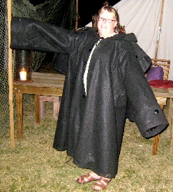 Agave wearing Braze's Coat