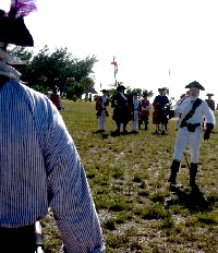 Crudbeard presents the terms to the pirates