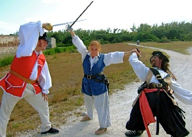 Lily takes all comes in the sword battle