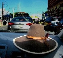 Stynky's car on auto-pilot