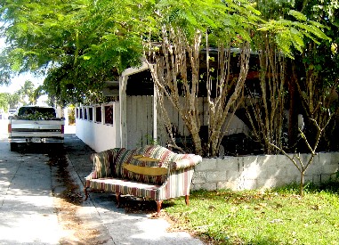 The couch at Deadeye's place