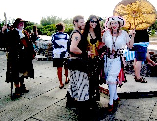 William Eying Freya's Group Suspiciously