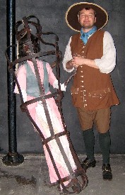 Becky with her creator