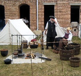 Jack's Parents in their camp
