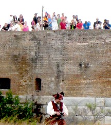 The Crowd Watches Hawkins