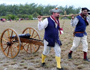 Jack and Israel Towing the Line