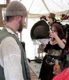 Matt and Elizabeth Shopping