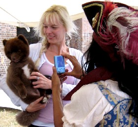 Pearl Photographing the Teddy Bear Dog