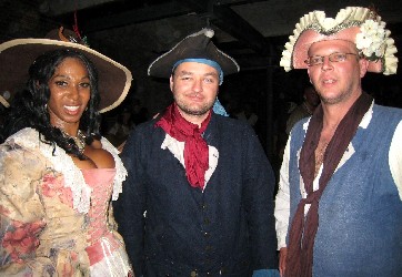 Caribbean Pearl, Mission & Keith Hat Swap