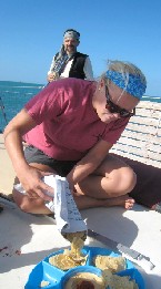 Janet Replenishing the Chips