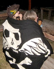 Mae and Deborah in Mercury Flag - Back