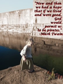 Kiera at the Fort Wall