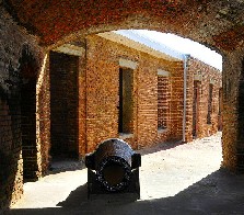 Cannon Inside the Fort