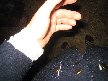 Mission's Hand Holding Nothing