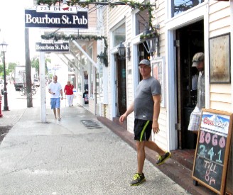 Laurance Exits Bourbon Street