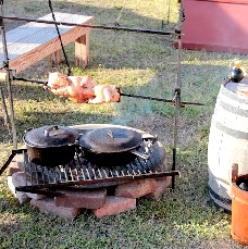 Chicken Cooking in the Mercury Camp