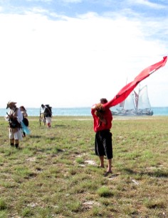 Willie with the Battle Flag 3