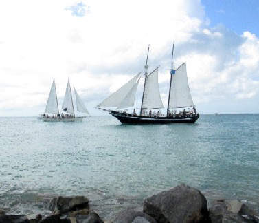 Two Ships Off the Fort