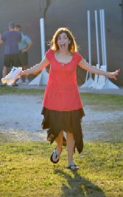 Woman Coming to Hug You