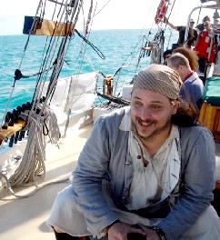 Dave on Jolly II rover