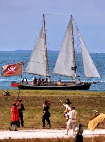 Battle in Front of the Boat