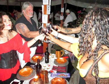 Catelina's Crew at the Feast