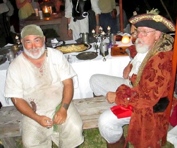 Crudbeard at the Viceroy's Table