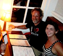 Blackheart Charlie and Rachel at Duffy's