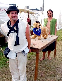 Moose with Don Johnson and Friend