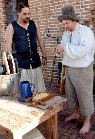 Michael and Dave Contemplate Hard Tack