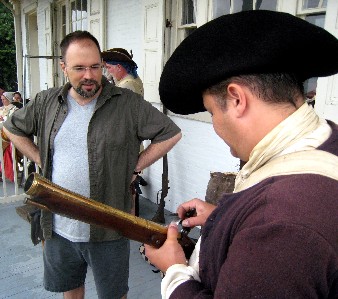 Billy in street clothes