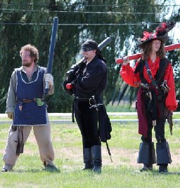 Pirates with funny swords