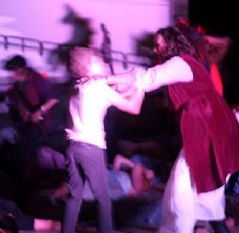 Pirates attack the zombies