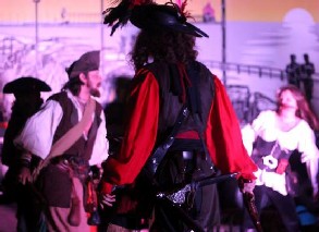 Pirates survey damage