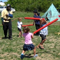 Fighting with safe swords 2