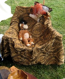 Flapjack awaiting lunch