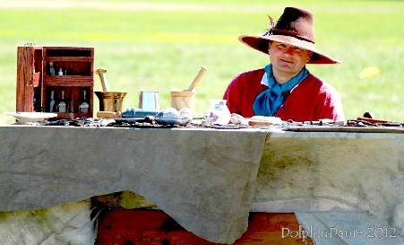 Mission at his table