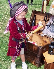 Kid picking eyeglass