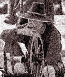 Mission by a spinning wheel