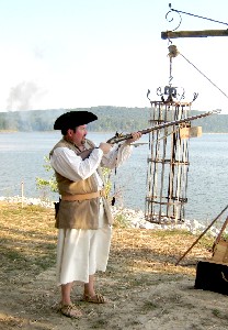 Dan Needham and his gun