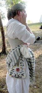 Kate Bagley's Embroidered pocket