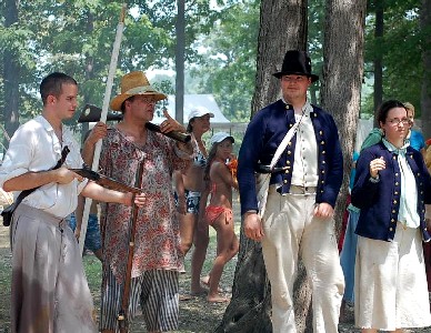 Pirates take the camp!