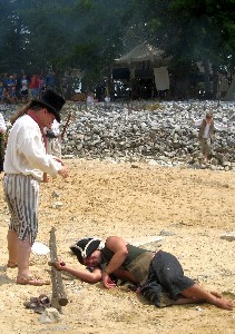 Michael stealing hats 3