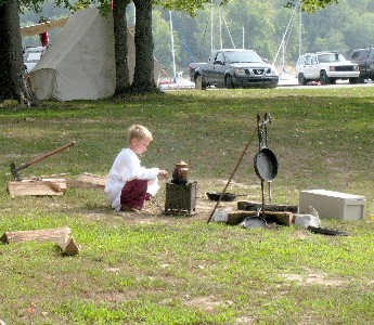 Zach Thatcher waiting for the coffee