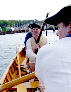 The Firefly in the water