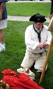 Jay lighting his pipe 4