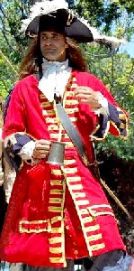 Mike in his red coat