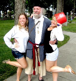 Bucket Girls and Mark
