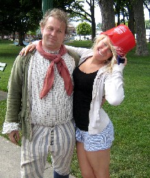 Bucket Girl with Michael